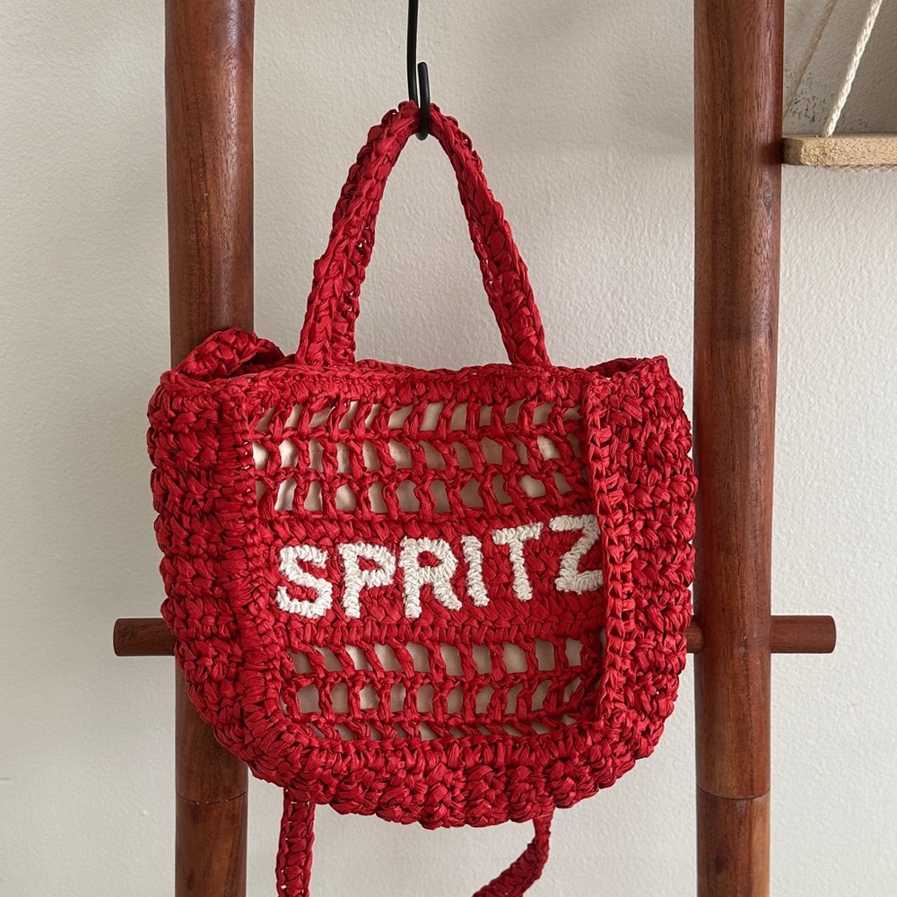 NWOT Aperol Spritz straw bag
